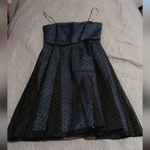 blue dresss